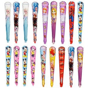 Ensemble de ballons à main dessin animé Disney, 5/10 pièces, princesse sirène la reine des neiges,