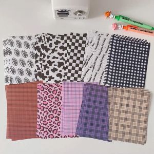 Grille de vache &agrave; lait r&eacute;tro, mat&eacute;riel de collage, papier de bricolage, scrapbooking, album,