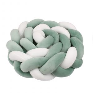 Pare-chocs De berceau tressé 1-4M, protection De coussin pour bébé, décor De chambre, Tour De Lit