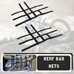 Filets de barre Nerf pour Motocross, bo&icirc;te &agrave; outils en Nylon imperm&eacute;able pour ATV, pour Yamaha