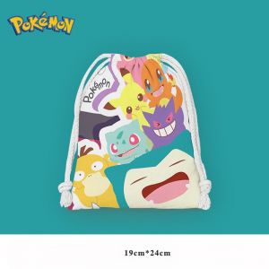 Trousse &agrave; crayons Pok&eacute;mon Anime pour filles, bo&icirc;tes &agrave; crayons en peluche Pikachu, sac de maquillage