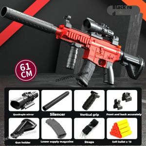 M416 boulon d'alimentation inférieur manuel munitions souples pistolet jouet fusil d'assaut pour