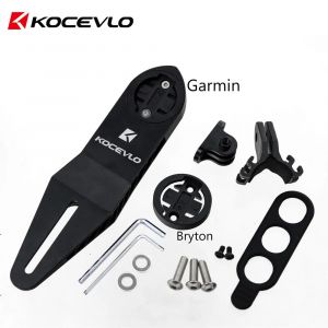 Support de guidon pour ordinateur de v&eacute;lo, support de montage pour Garmin, GoPro Light, cam&eacute;ra de