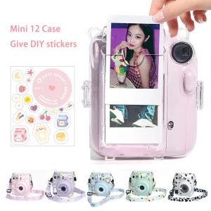 Étui pour appareil photo Fujifilm Instax Mini 12, étui de protection Transparent pour stockage de