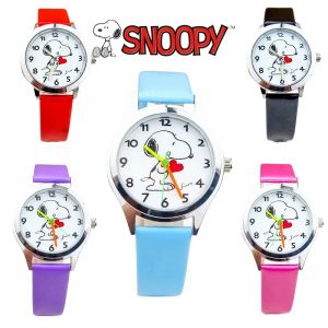 MINISO mignon Snoopy enfants montre à Quartz Kawaii Anime Figure enfant montre-bracelet mode