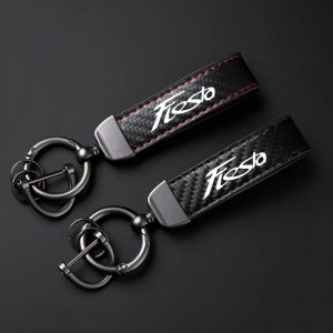 Porte-cl&eacute;s de voiture de haute qualit&eacute;, accessoires pour Ford Fiesta mk7 mk8 mk5 mk4 mk6 1995-2011