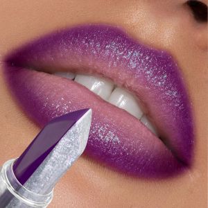 Rouge &agrave; l&egrave;vres violet, d&eacute;coloration de temp&eacute;rature, rose rouge, hydratant, cosm&eacute;tiques, facile &agrave;