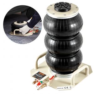 VEVOR Cric Pneumatique 3 T 140-450 mm Cric de Levage Pneumatique 0,8-1,0 MPa Cric Gonflable 3