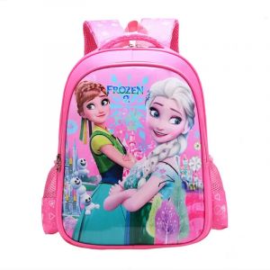 Sac d'école princesse Disney Elsa Anna pour filles, sacs à dos frozen pour enfants, sac à