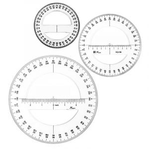 Le bras oscillant de règle goniomètre de 360 mètres en plastique de diamètre 10-20CM de l'Iatest,