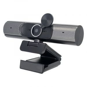 Webcam USB 4K avec mise au point automatique, haut-parleur HiFi, r&eacute;duction du bruit, micro, cam&eacute;ra