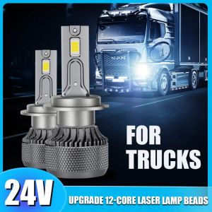 Alimentation 24 V LED camion phare H7 LED h7 lampe &agrave; LED h1 LED 24 v phare h4 24 v camion 9012