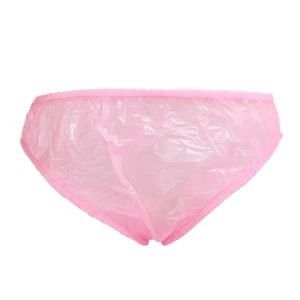 Langkee Haian culotte de bikini en plastique sous-vêtements en PVC