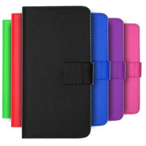 Étui portefeuille en cuir à rabat pour téléphone, housse pour Wiko Birdy Getaway Goa Jimmy ów Wiko