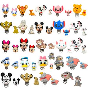 Ensemble de perles et attache-tétine en silicone, Disney, Simba, Marie, Cat, Miss Bunny, Qualité