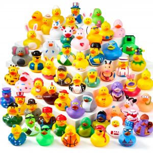 Assortiment aléatoire de canard en caoutchouc, Mini jouet de canard en caoutchouc pour enfant,