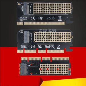 Adaptateur PCIE NVME M2 PCI Express 3.0 X1 X4 X8 X16, carte d'extension, convertisseur Riser, prend