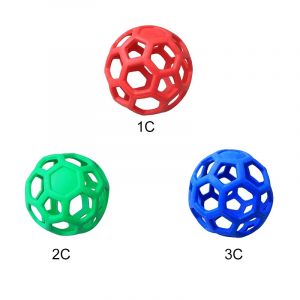 Boule à renifler creuse pour animaux de compagnie, jouet pour chien, boule de nourriture lente,