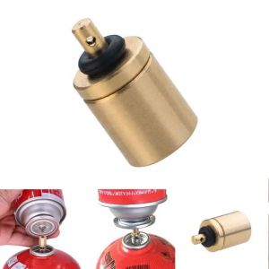 Adaptateur de recharge de gaz, remplissage de cartouche de Butane, poêle de camping en plein air,