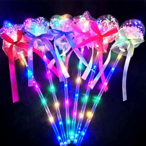 Boule magique ondulée de fée, 10 pièces, boule scintillante, petit cadeau, jouet lumineux pour