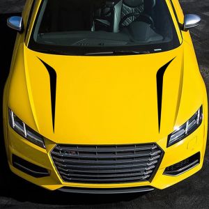 Autocollants de couverture de capot de voiture, 2 pièces, pour Audi BMW Ford Volkswagen Toyota
