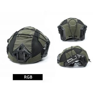 Mtek housse de casque maille équipement tactique Airsoft chasse accessoire casque tactique