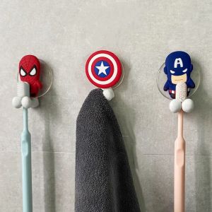 Porte-brosse &agrave; dents Disney Spiderman pour enfants, point de la reine des neiges, figurine de dessin