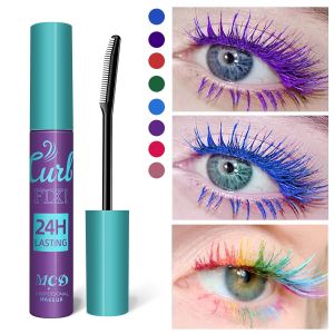 Mascara mince coloré imperméable à l'eau séchage rapide Curling Extension de cils cils multicolores