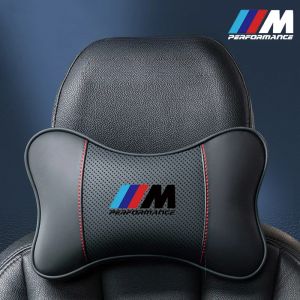 Appui-tête de siège de voiture, 1 pièce, oreiller de cou avec Logo automatique pour BMW 3 M M3 M5