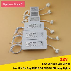Transformateur &eacute;lectronique haute puissance, pilote LED 3W-36W AC85-265V &agrave; 12V pour tasse de lampe