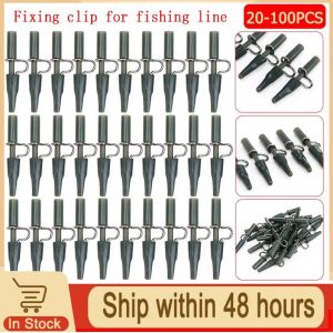 Kit d'accessoires en gel de pton pour la p&ecirc;che &agrave; la carpe, avec queue de plomb et clip, lot de 20 &agrave;