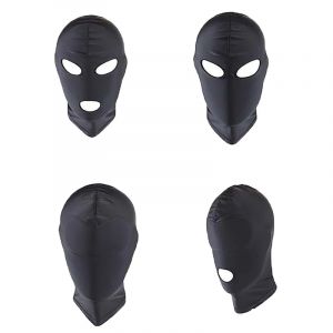 Masque élastique respirant unisexe, 1/2/3 trous, cagoule, capuche de tête, chapeau de fête Cosplay