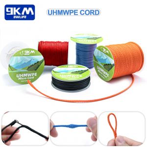 UHMWPE-Corde Tress&eacute;e Creuse, Hamac, B&acirc;che, Tente, Ligne de Cerf-Volant, P&ecirc;che, Escalade, Camping,