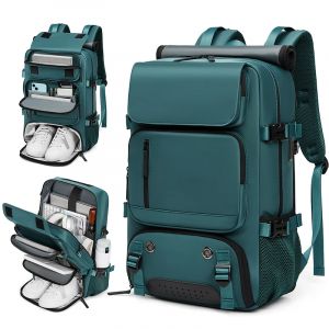 Sac à dos de voyage pour femme, sac à dos étanche pour ordinateur portable d'affaires de 16 pouces