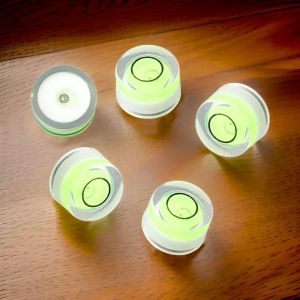 Niveau &agrave; bulle rond vert, Mini niveau pour Instrument de mesure du niveau &agrave; bulle, pi&egrave;ces d'outils,