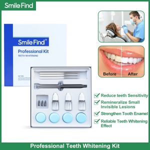 Kit de Blanchiment des Dents Professionnel à Lumière Froide, Agent Dentaire, Nettoyage des Dents