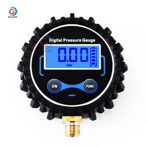 Manom&egrave;tre num&eacute;rique de pression d'air pour pneus, haute pr&eacute;cision 0-200psi, manom&egrave;tre LCD avec