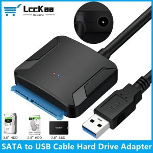 C&acirc;ble SATA vers USB 3.0, adaptateur de disque dur USB 3.0 vers SATA III, convertisseur pour disque