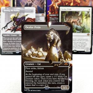 Cartes Tcg allemandes Magical Ocelot Pride, UlamAustin, le defmicrophone Emraktransistors, le monde,