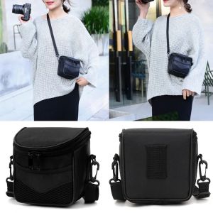 Sac pour appareil photo reflex numérique, mallette de rangement à bandoulière, sac pour téléobjectif