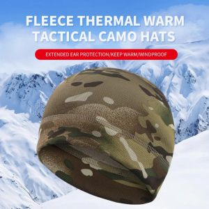 Hommes femmes hiver extérieur polaire montre casquette coupe-vent randonnée casquettes armée