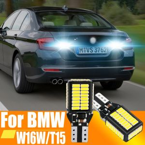 Ampoule de recul LED Canbus W16W T15 921 912, 2 pi&egrave;ces, lampe de secours pour BMW E90 F10 E87 E60
