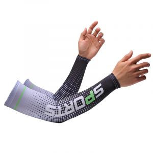 Manchons de bras de sport Ice pour hommes, manchette solaire UV, respirant, protection solaire