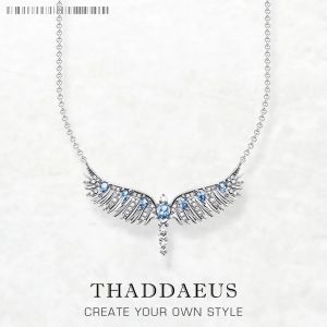 Ensemble collier et braelette Phoenix Wing pour femme, argent regardé 2024, bijoux fins, cadeau