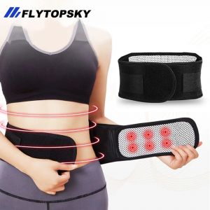 Ceinture magnétique lombaire pour soulager la douleur, sciatique, thérapie magnétique thermique,