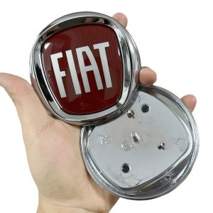 Accessoire de capot de voiture FIAT ABS 95mm/120mm, emblème de calandre pour Doblo Tipo Panda Ducato