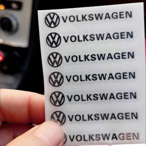 Autocollants métalliques avec Logo de voiture, emblème de décoration pour Volkswagen GOLF 5 Tiguan