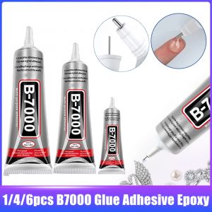 1/3/5 pièces B7000 colle liquide clair Contact téléphone réparation adhésif polyvalent bricolage