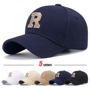 Casquette de Baseball rigide en coton de haute qualité, tissu élastique d'ananas, fil d'or, broderie