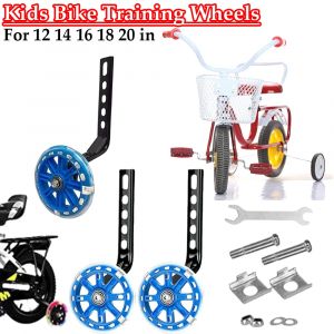 Roue auxiliaire de vélo pour enfants, flash, roue muette, petite roue d'équilibre latérale, manette